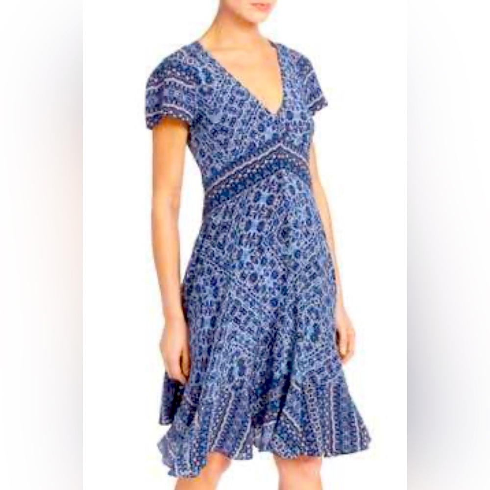 Rebecca Taylor knee length silk dress